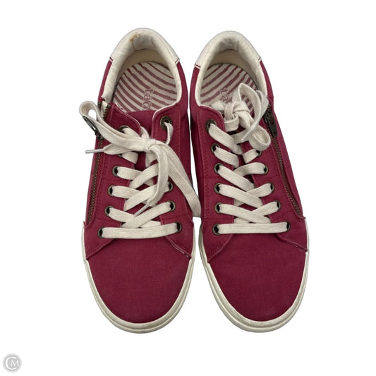 Shoes Sneakers By Taos In Red, Size: 9