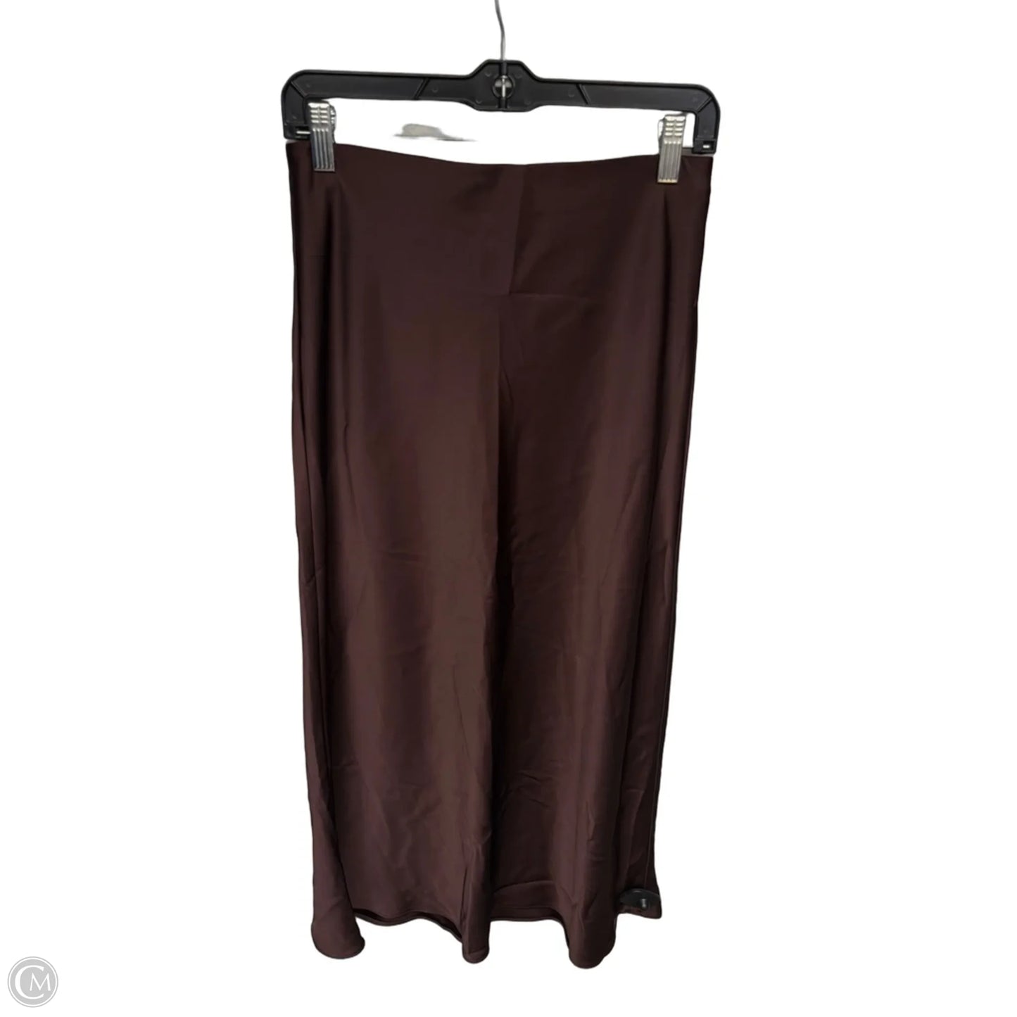 Skirt Midi By Zara In Brown, Size: Xs