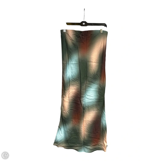 Skirt Midi By Lna In Tie Dye Print, Size: M