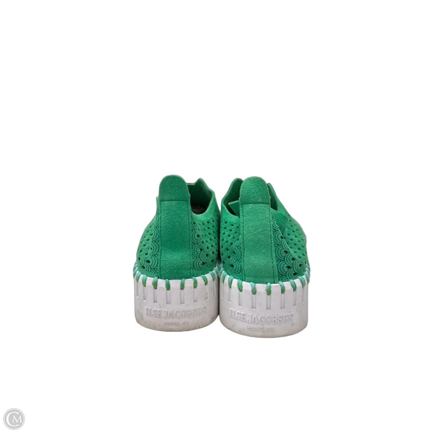 Shoes Flats By Clothes Mentor In Green, Size: 8