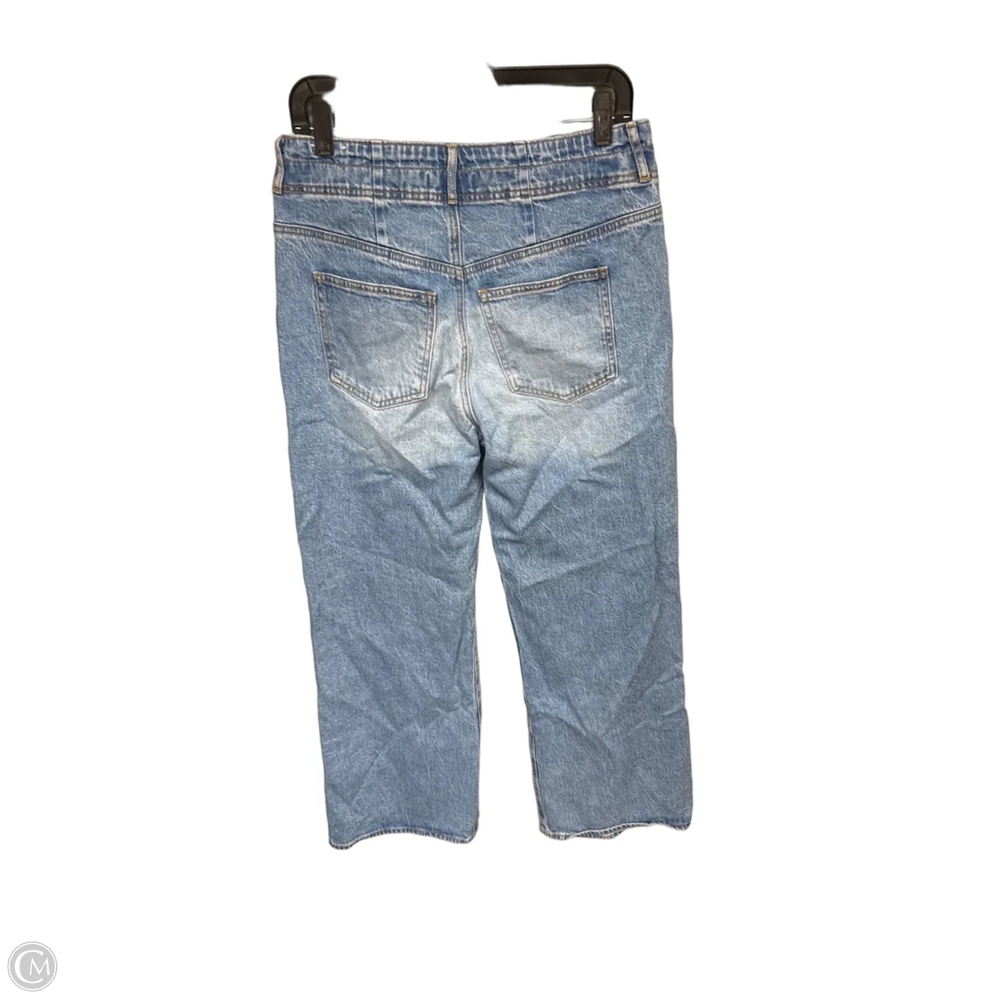 Jeans Wide Leg By Loft In Blue Denim, Size: 6