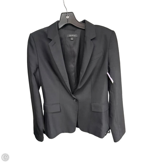 Blazer By Ann Taylor In Black, Size: 4