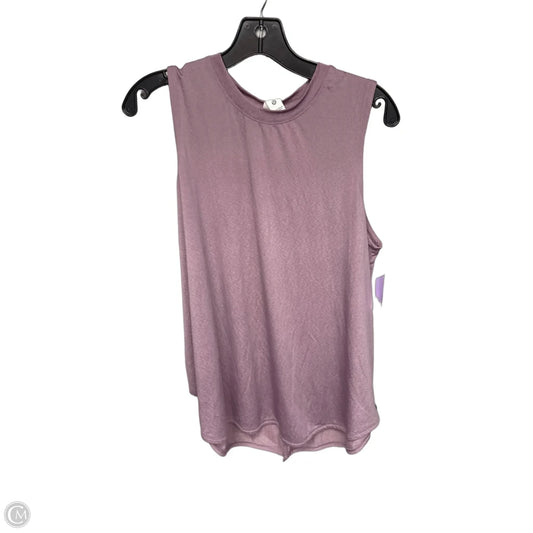 Athletic Tank Top By Lululemon In Purple, Size: L