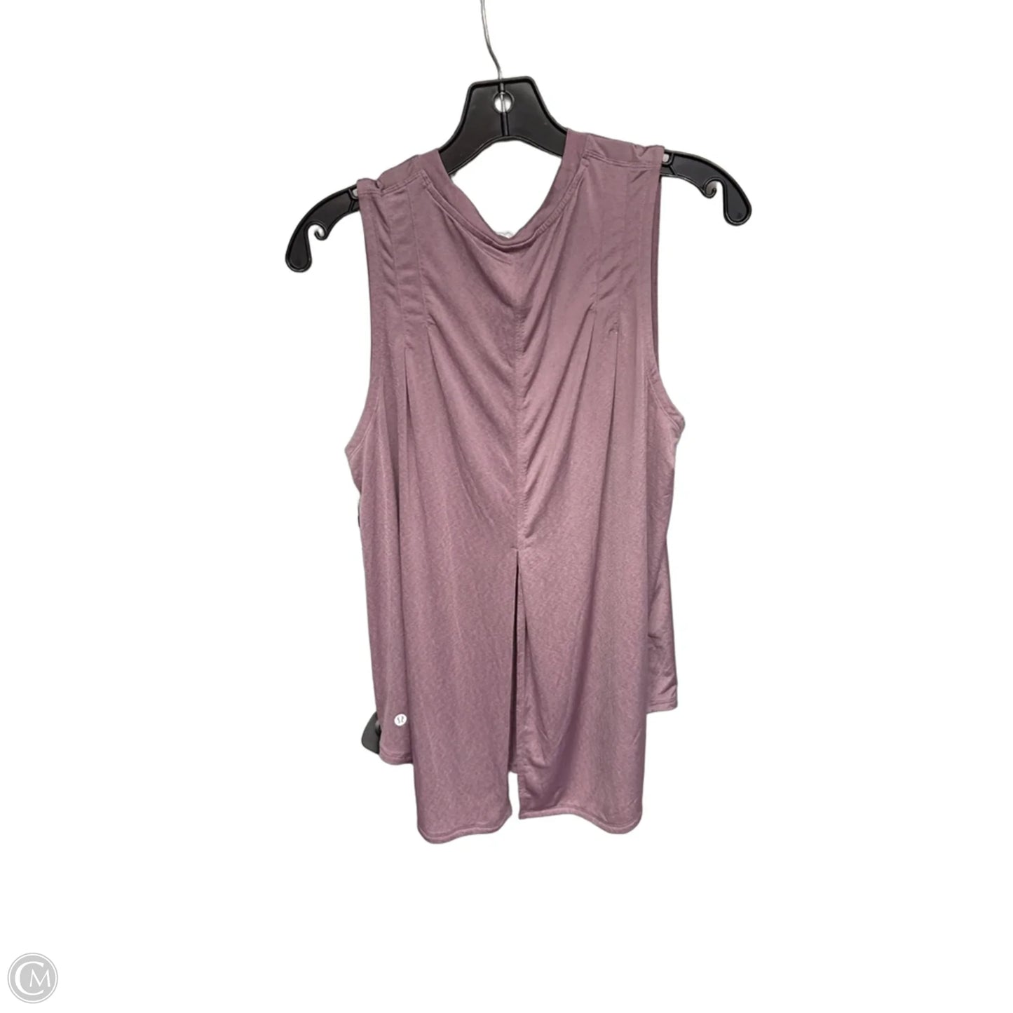 Athletic Tank Top By Lululemon In Purple, Size: L