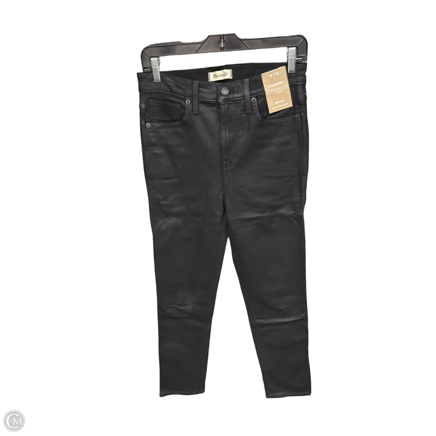 Jeans Straight By Madewell In Black, Size: 6