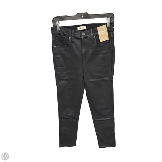 Jeans Straight By Madewell In Black, Size: 6