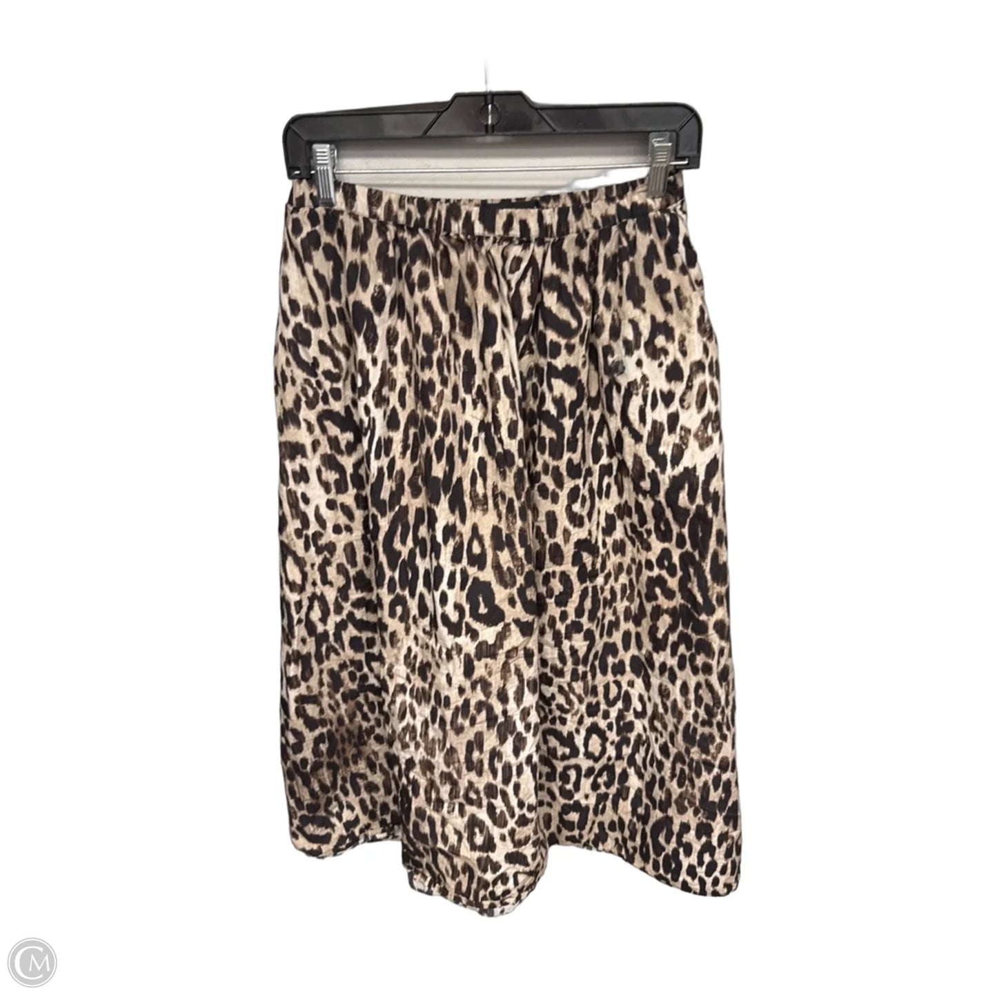 Skirt Midi By Simply Vera In Animal Print, Size: S