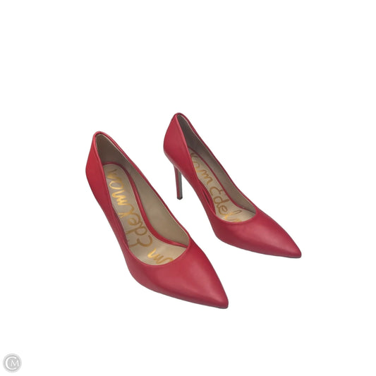 Shoes Heels Stiletto By Sam Edelman In Red, Size: 9.5