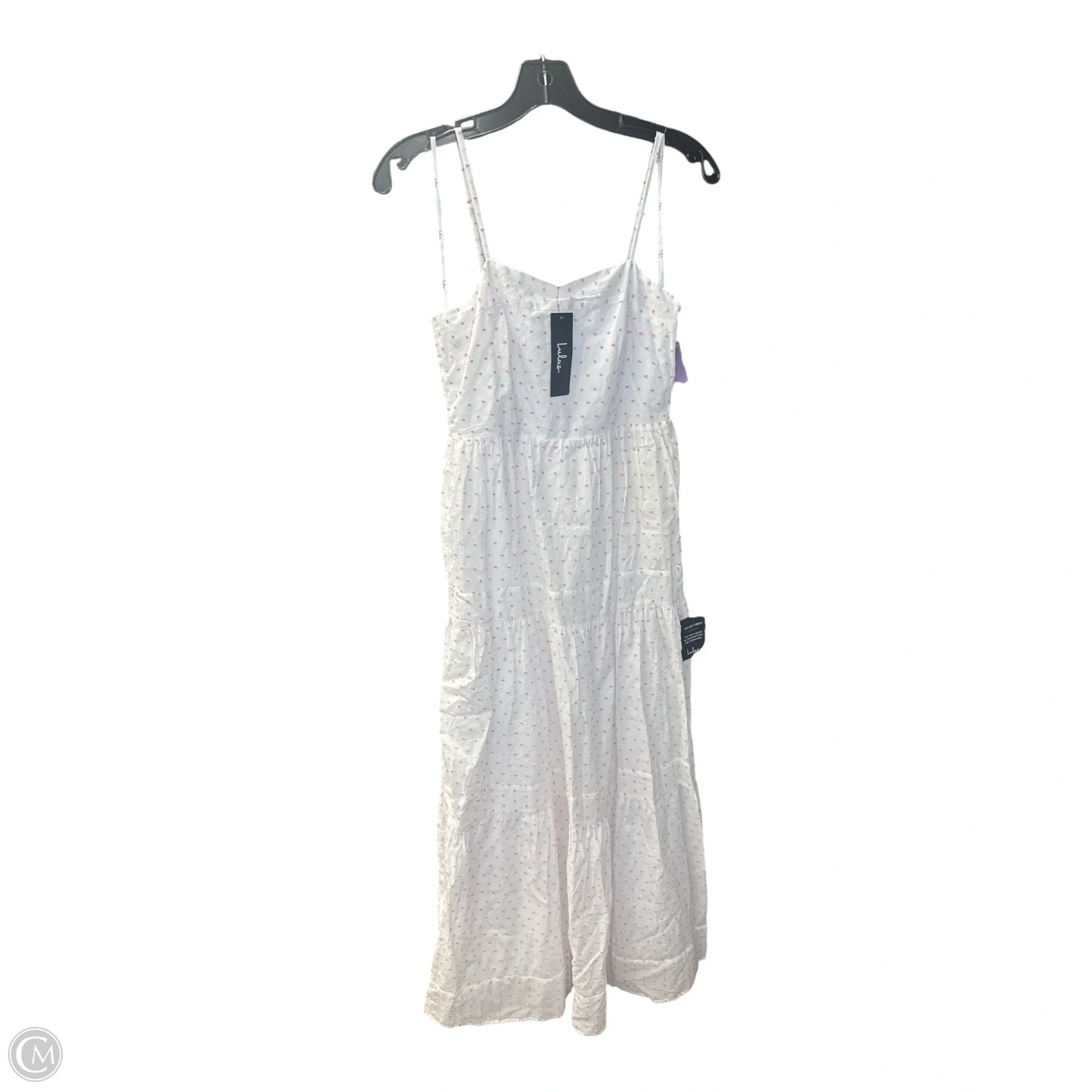 Dress Casual Maxi By Lulus In Pink & White, Size: Xs
