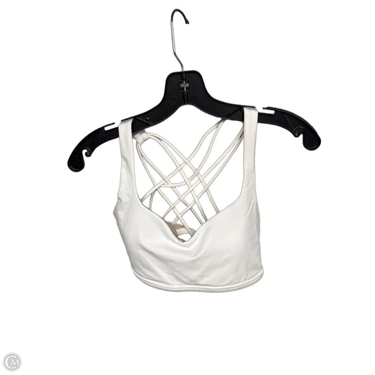 Athletic Bra By Lululemon In White, Size: 8