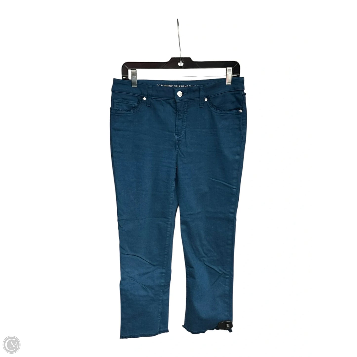 Pants Cropped By Chicos In Teal, Size: 4