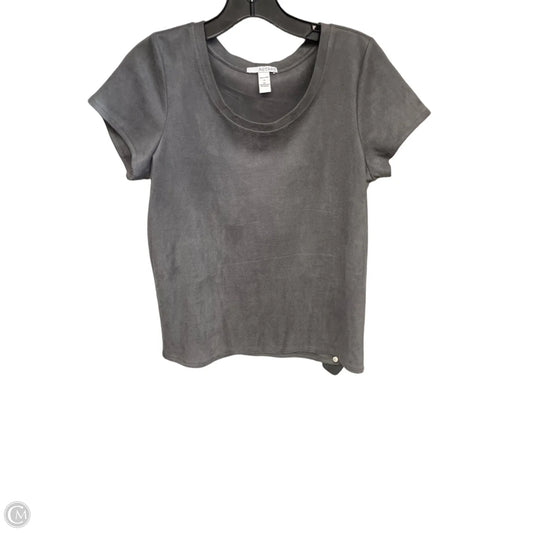 Top Short Sleeve By Clothes Mentor In Grey, Size: Xs