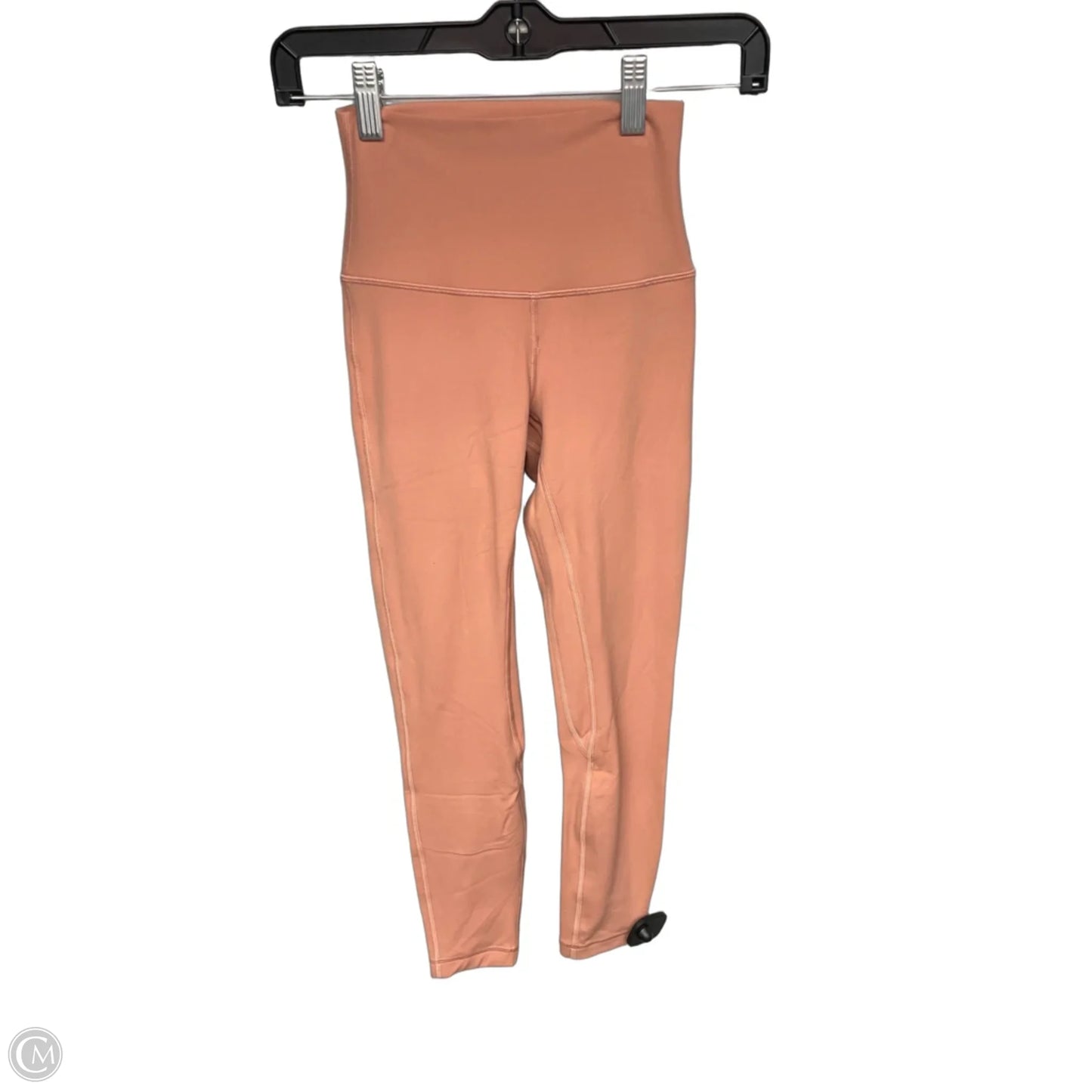 Athletic Leggings By Lululemon In Orange, Size: 2