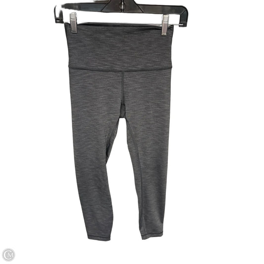 Athletic Leggings By Lululemon In Grey, Size: 4