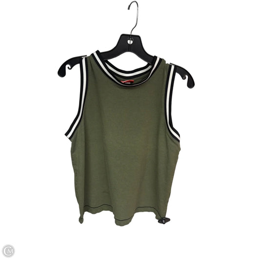 Tank Top By Hunter In Green, Size: L