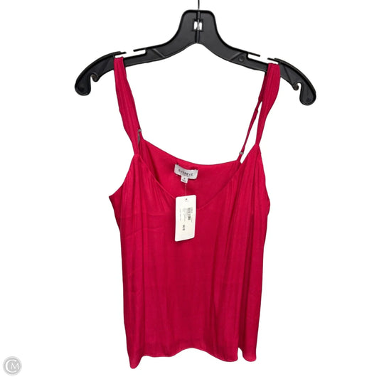 Top Sleeveless By Evereve In Pink, Size: M