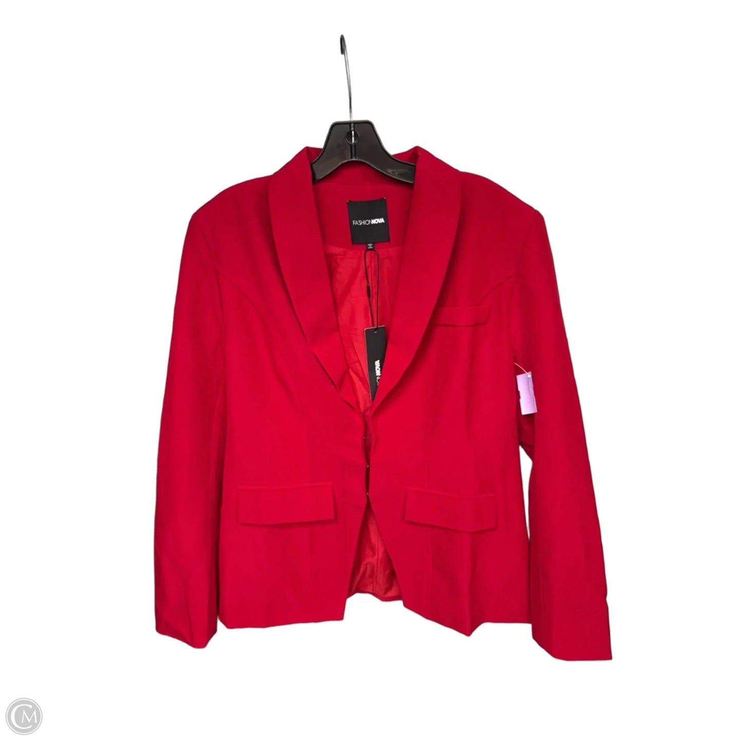 Blazer By Fashion Nova In Red, Size: M