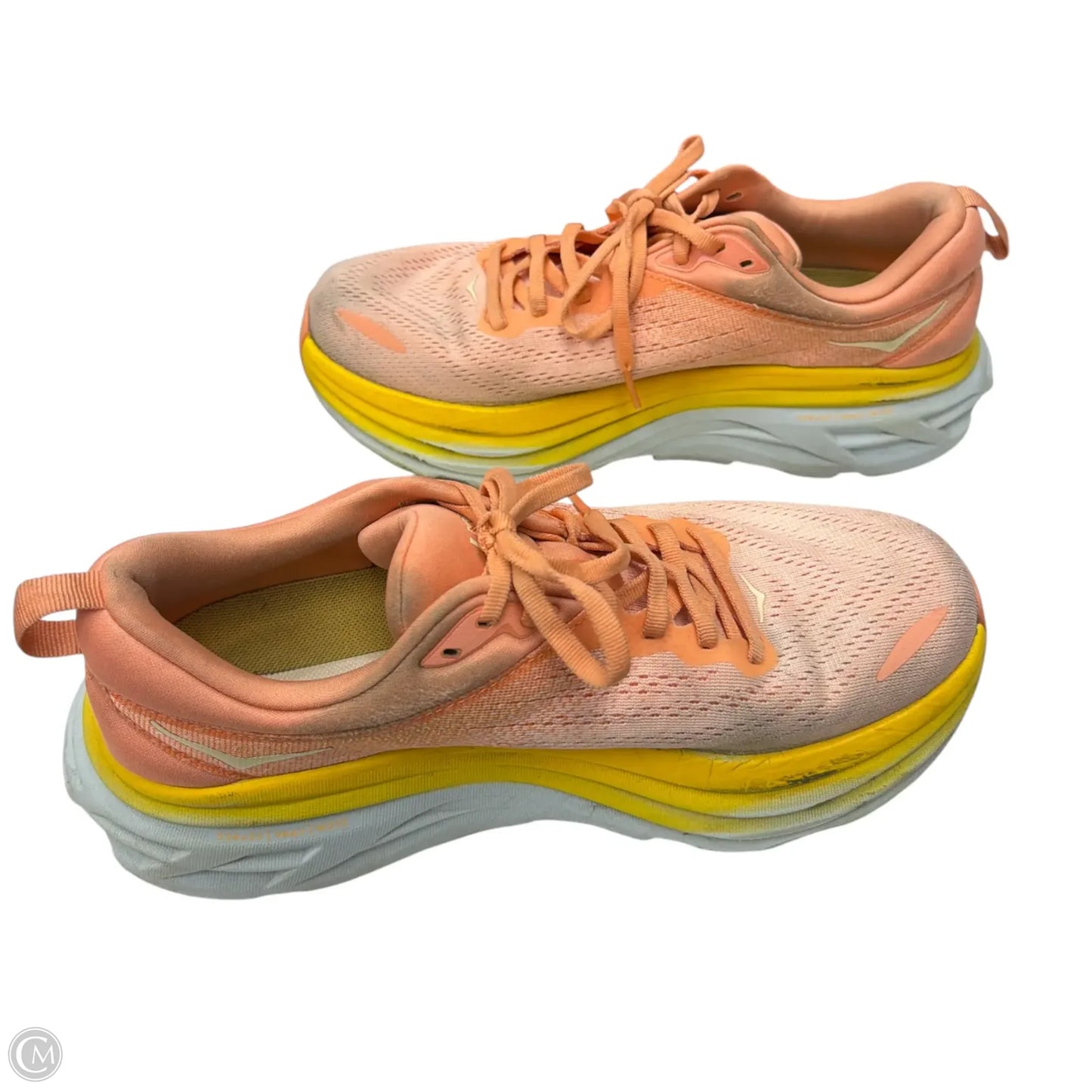 Shoes Athletic By Hoka In Orange, Size: 9