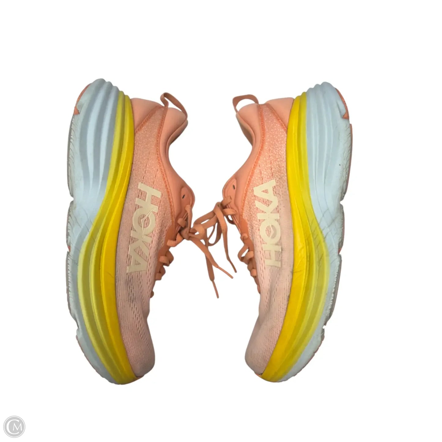 Shoes Athletic By Hoka In Orange, Size: 9