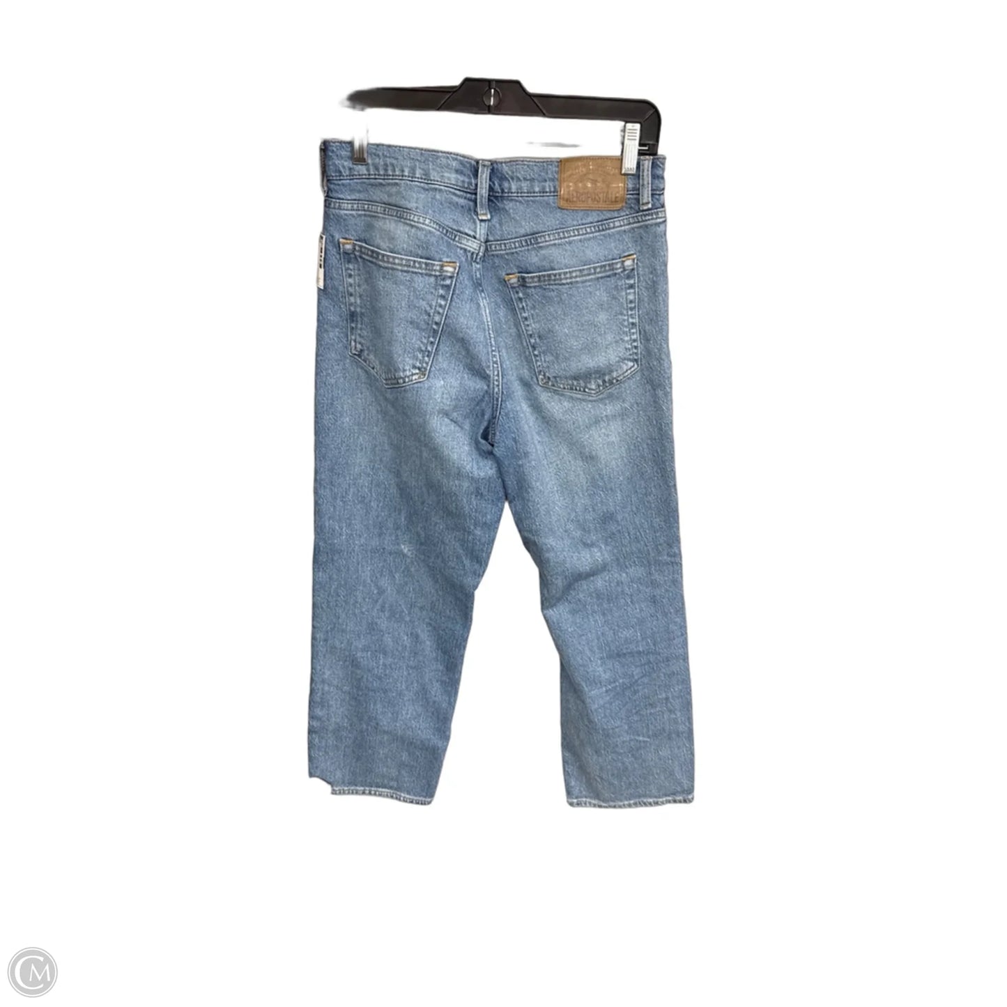 Jeans Wide Leg By Aeropostale In Blue Denim, Size: 4
