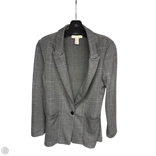 Blazer By H&m In Black & White, Size: 4