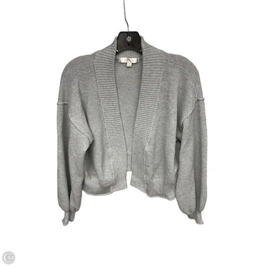 Cardigan By Flat White In Grey, Size: Osfm