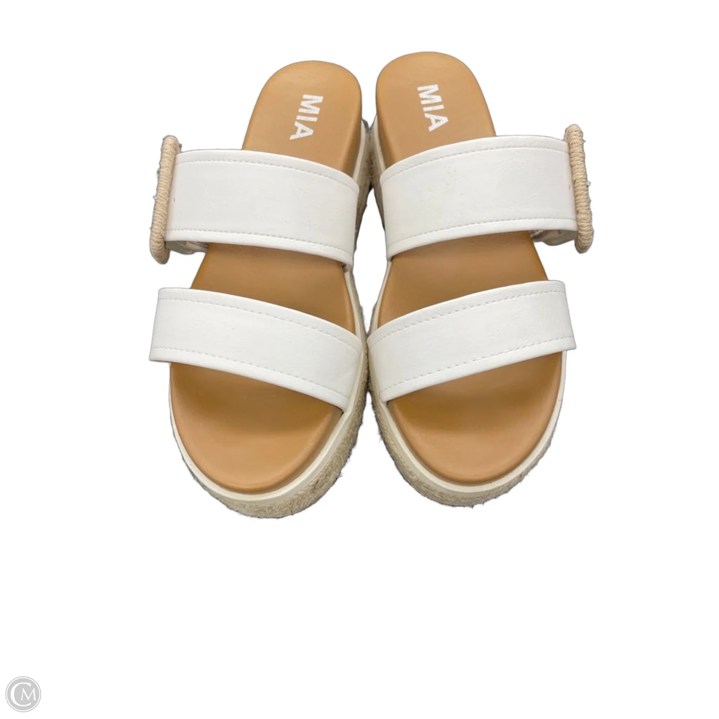 Sandals Flats By Mia In White, Size: 7