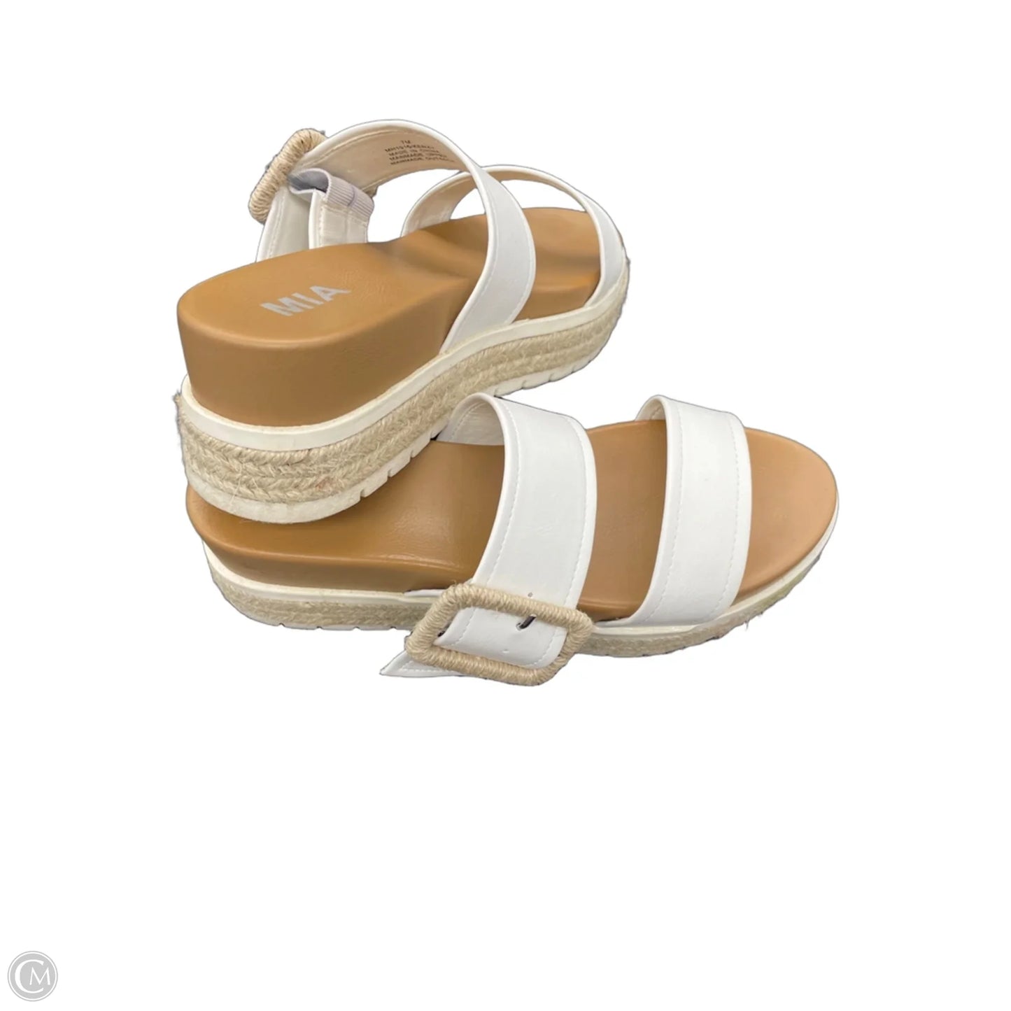 Sandals Flats By Mia In White, Size: 7
