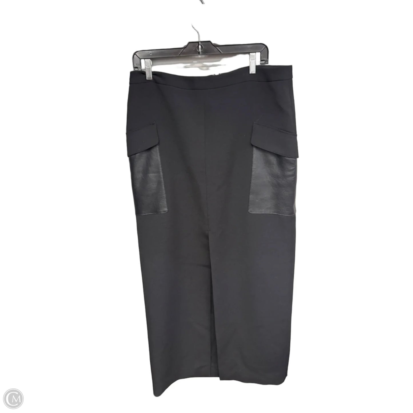 Skirt Maxi By Bcbgmaxazria In Black, Size: L