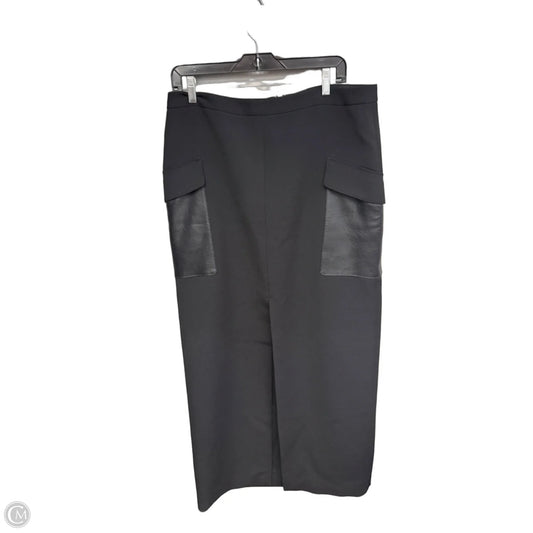 Skirt Maxi By Bcbgmaxazria In Black, Size: L