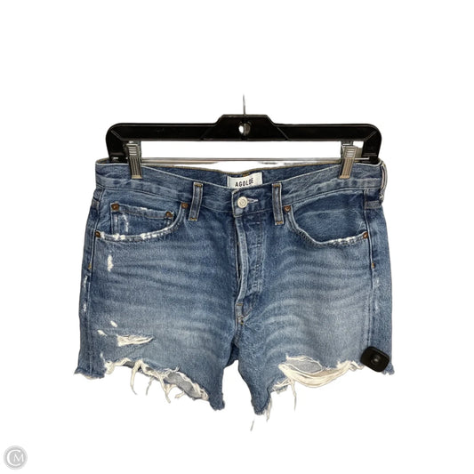 Shorts By Agolde In Blue Denim, Size: 4