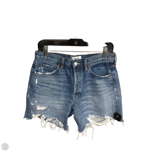 Shorts By Agolde In Blue Denim, Size: 4