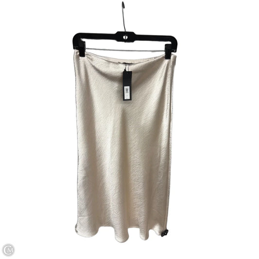 Skirt Maxi By Banana Republic In Cream, Size: 6