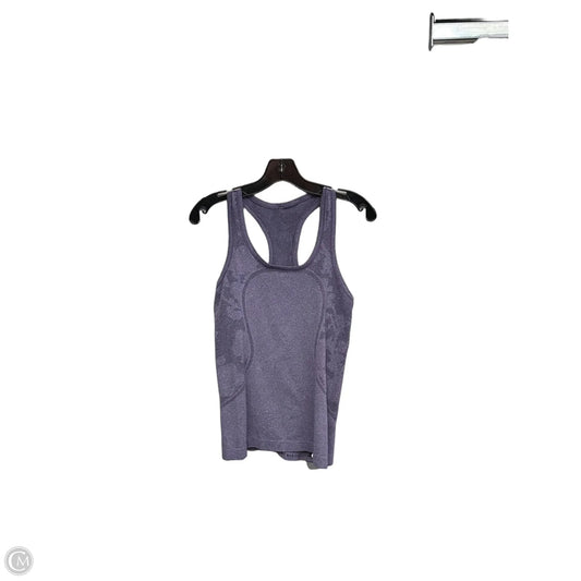 Athletic Tank Top By Lululemon In Purple, Size: 6