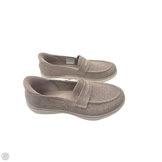 Shoes Flats By Skechers In Brown, Size: 7.5