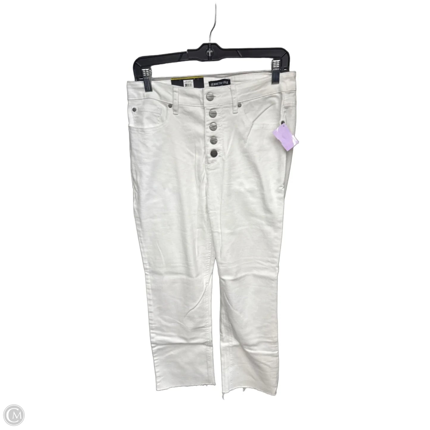 Jeans Straight By Kenneth Cole In White, Size: 6