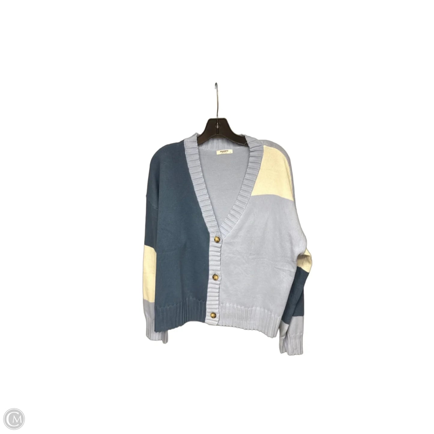 Cardigan By Zeagoo In Blue, Size: Xl
