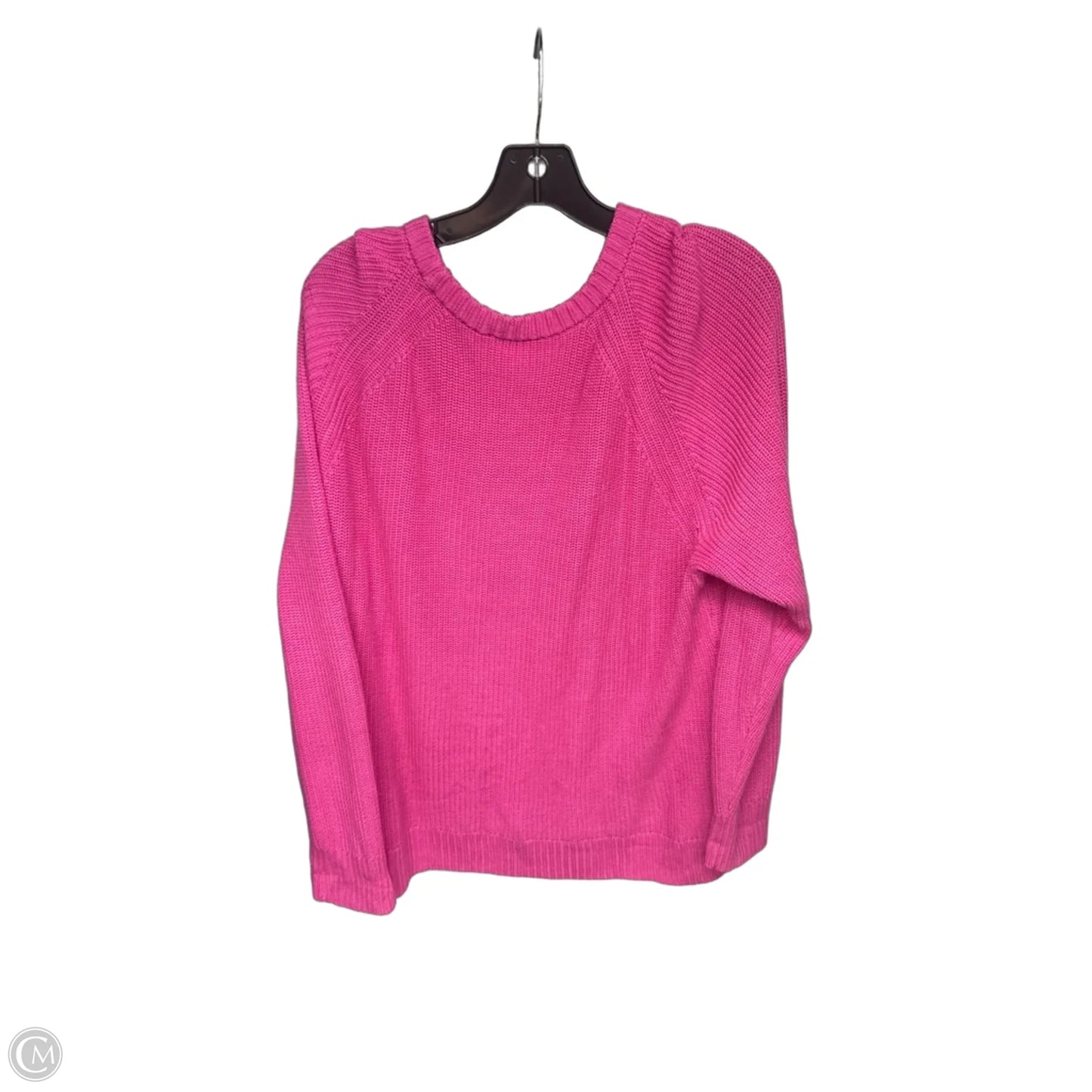 Sweater By Clothes Mentor In Pink, Size: 1x