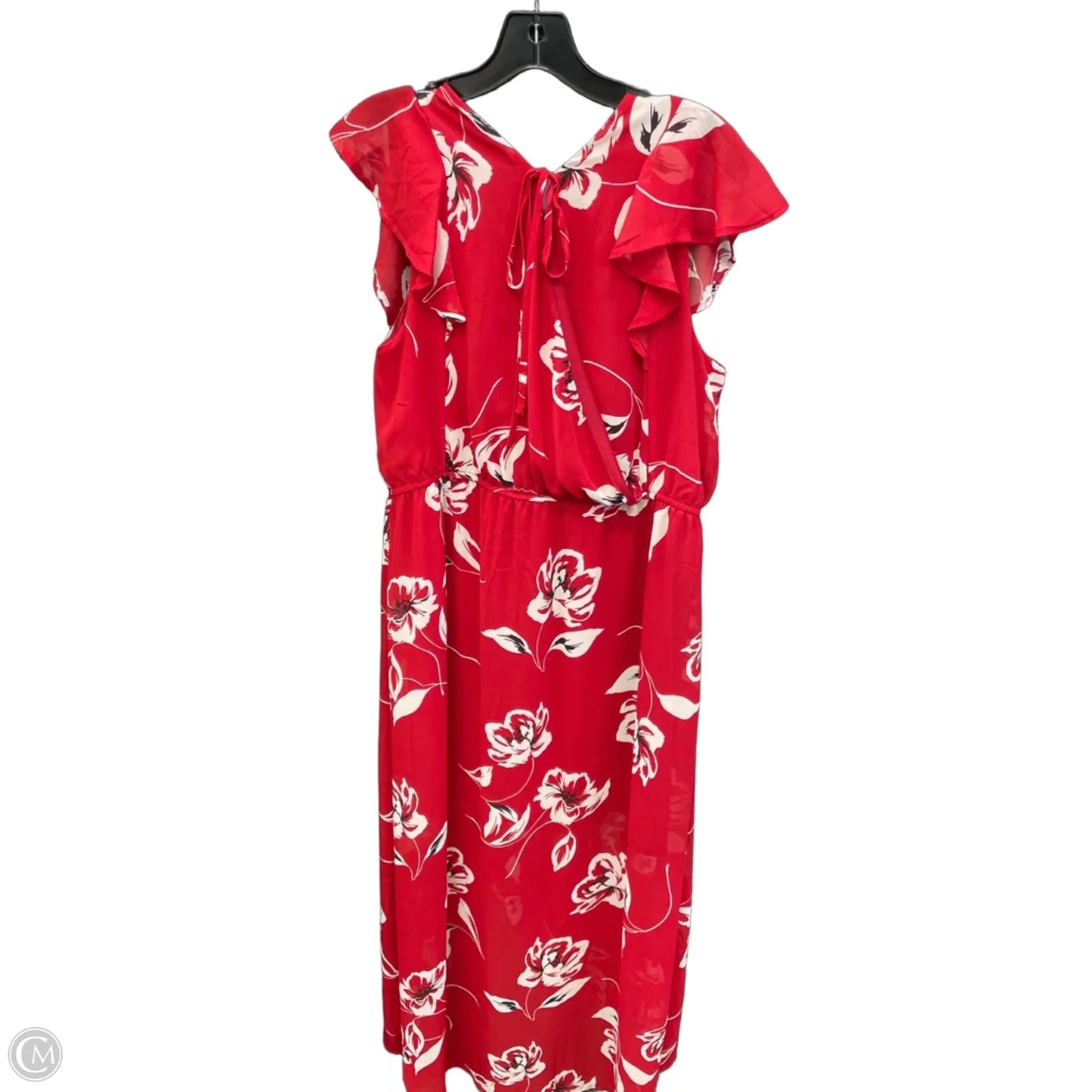 Dress Casual Maxi By Maurices In Red, Size: Xl