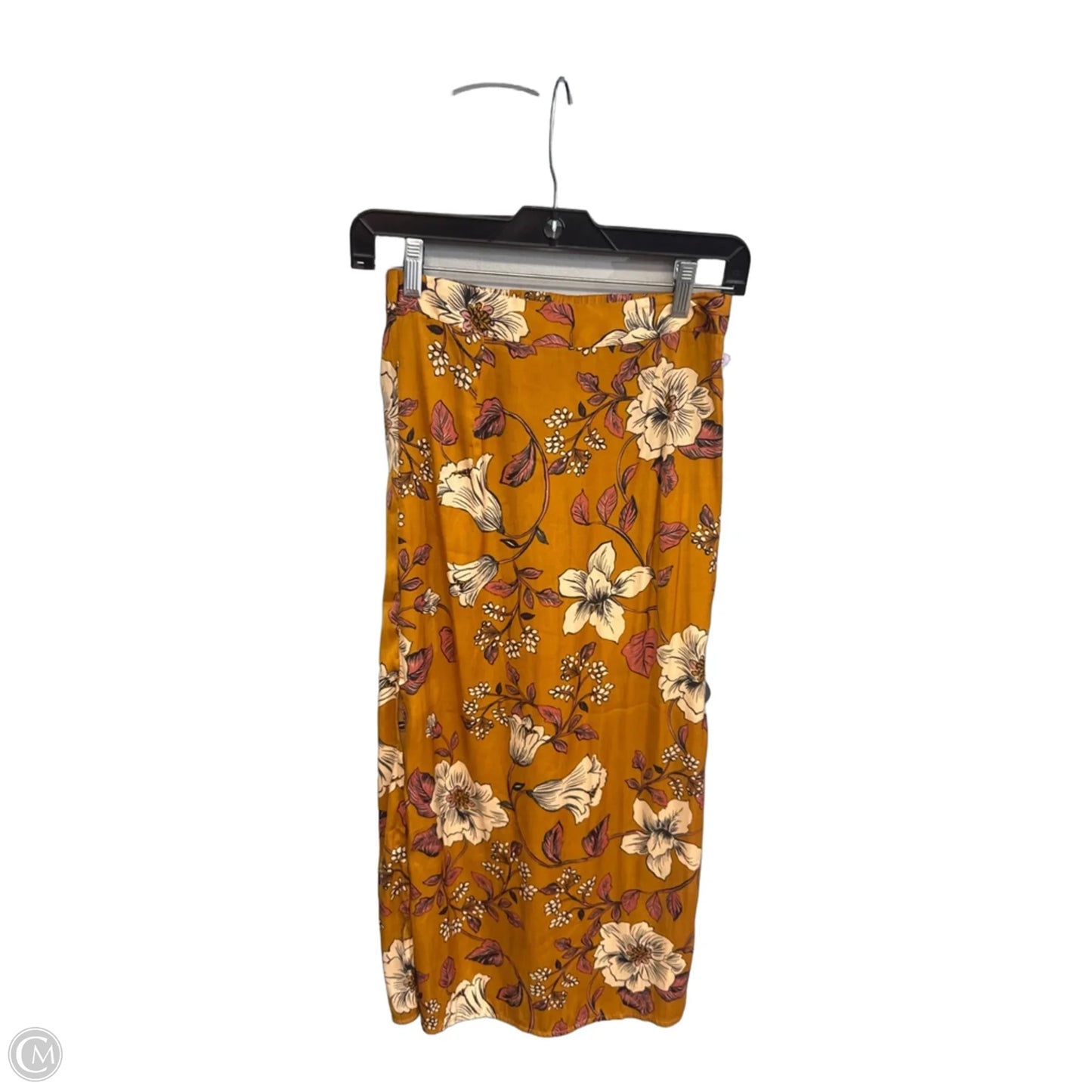 Skirt Midi By Saltwater Luxe In Orange, Size: Xs