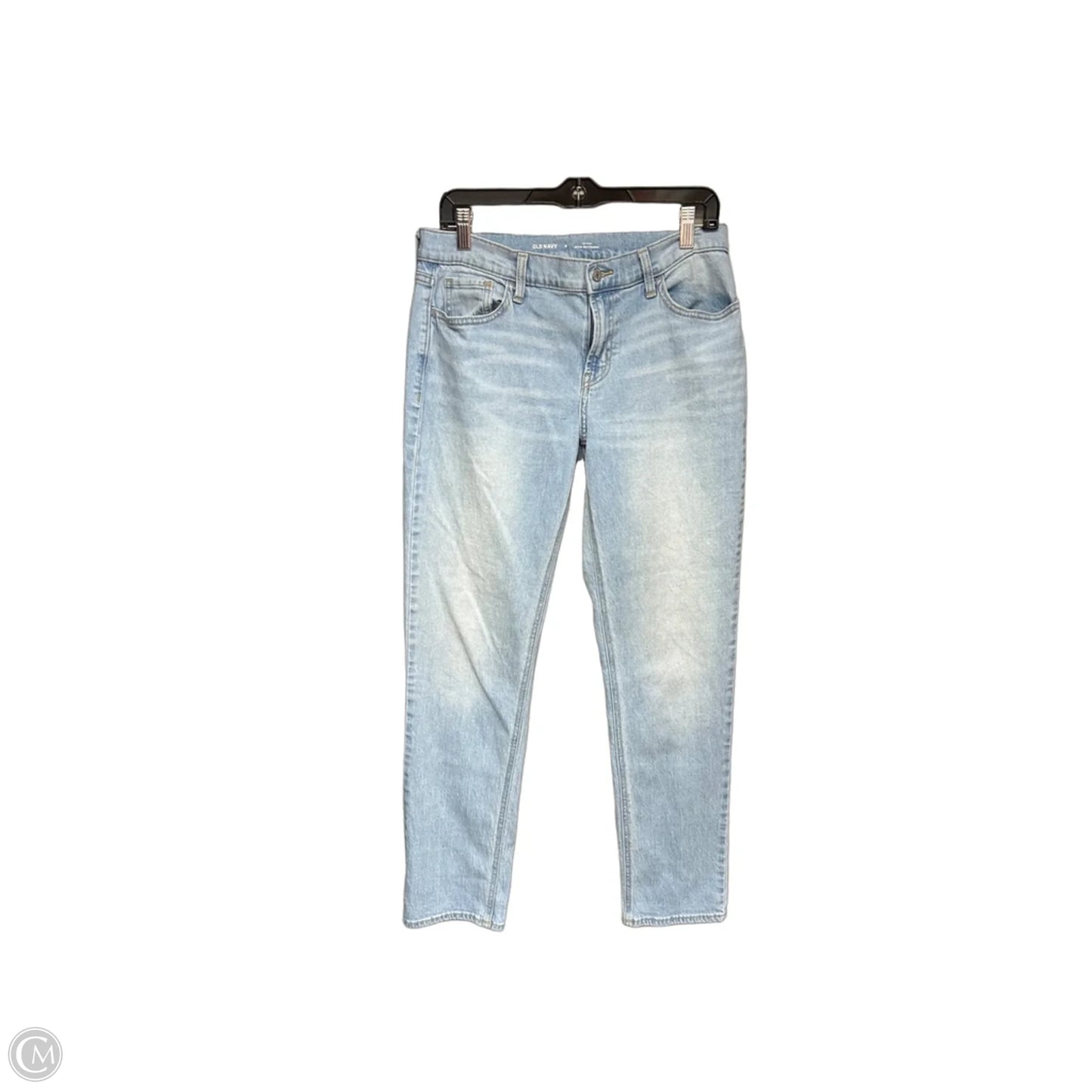 Jeans Boyfriend By Old Navy In Blue Denim, Size: 8
