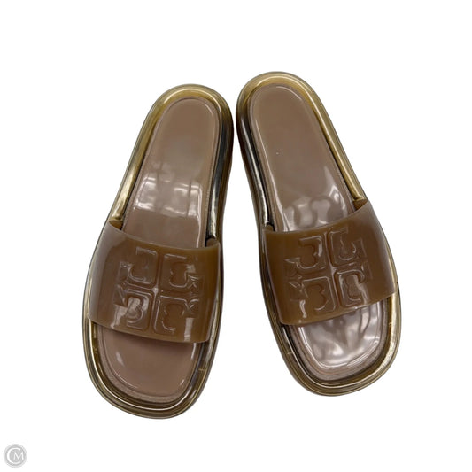 Shoes Designer By Tory Burch In Tan, Size: 10