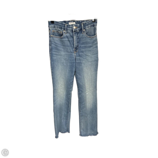 Jeans Boot Cut By Good American In Blue Denim, Size: 6