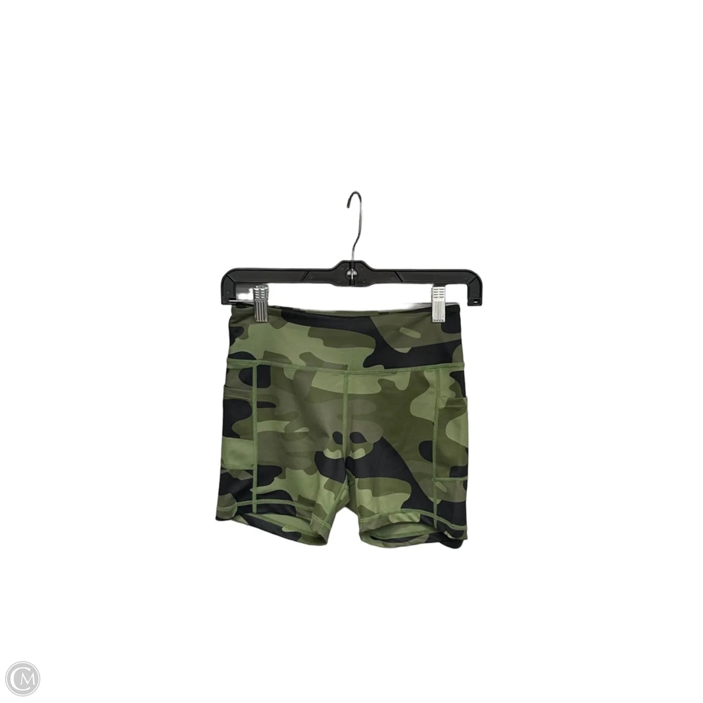 Athletic Shorts By Zyia In Green, Size: S