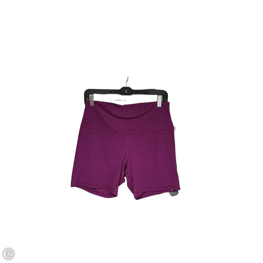 Athletic Shorts By Lululemon In Purple, Size: 12