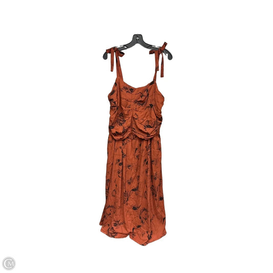 Dress Casual Maxi By Torrid In Orange, Size: 3x