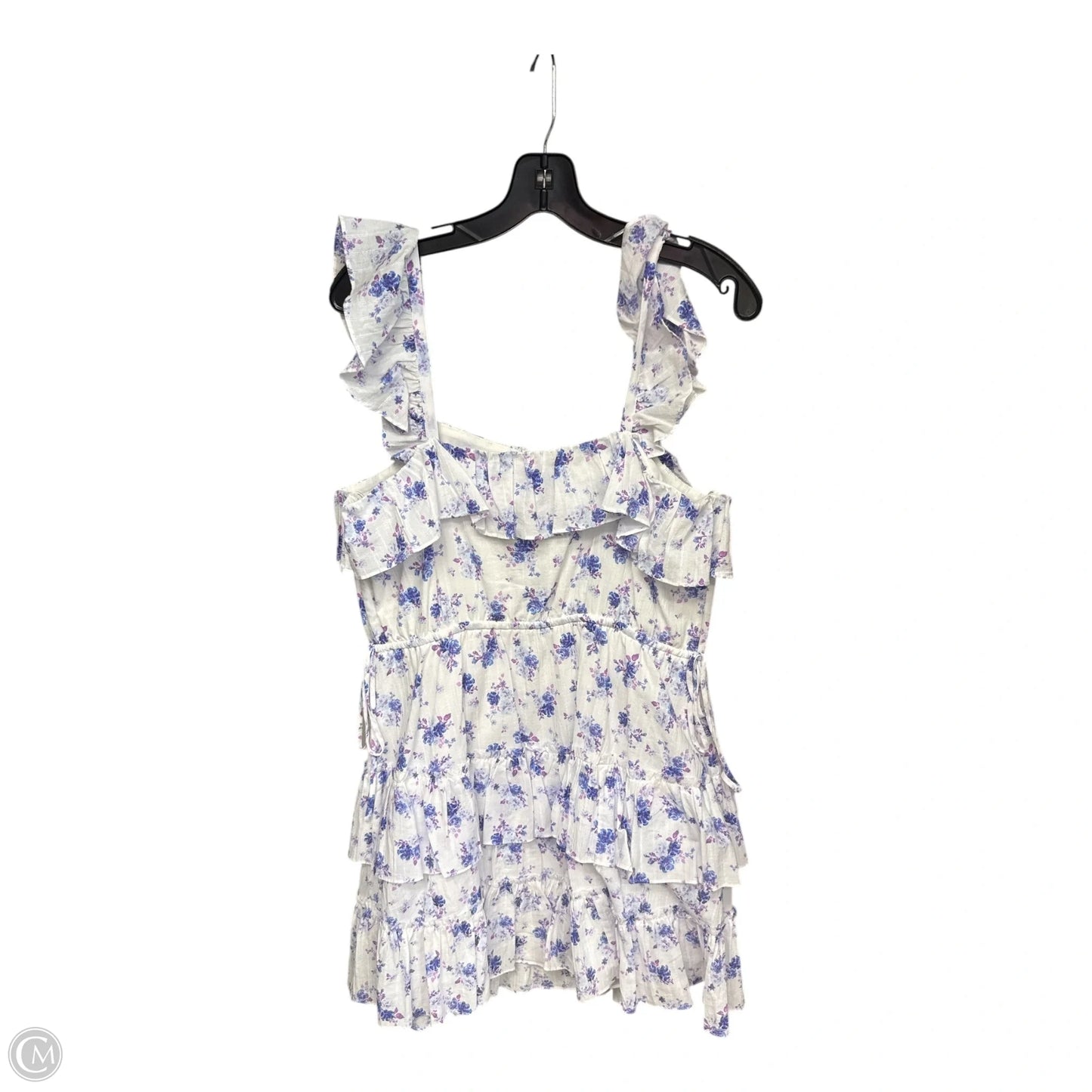 Dress Casual Short By Target-designer In Purple & White, Size: L