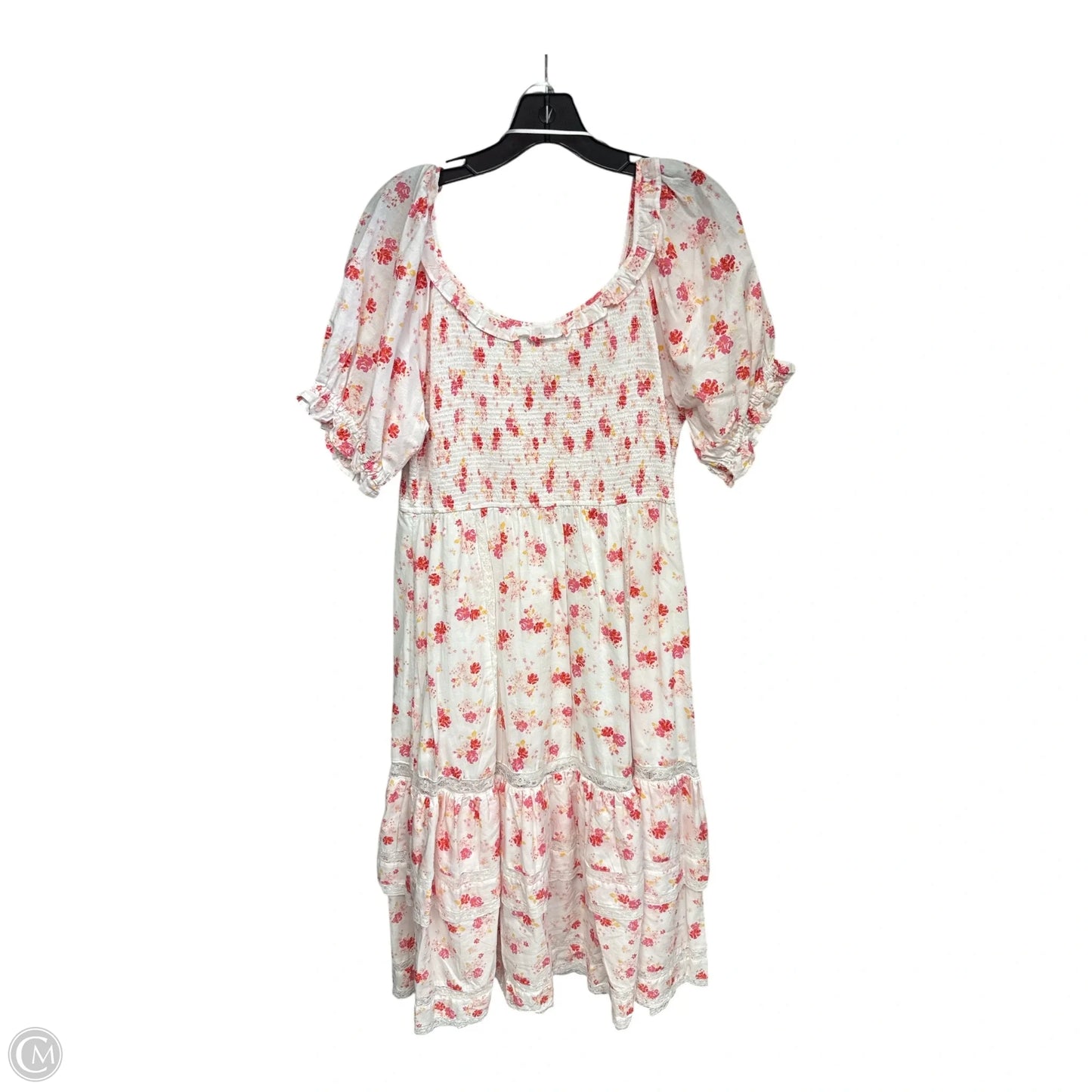 Dress Casual Maxi By Target-designer In Orange & White, Size: L