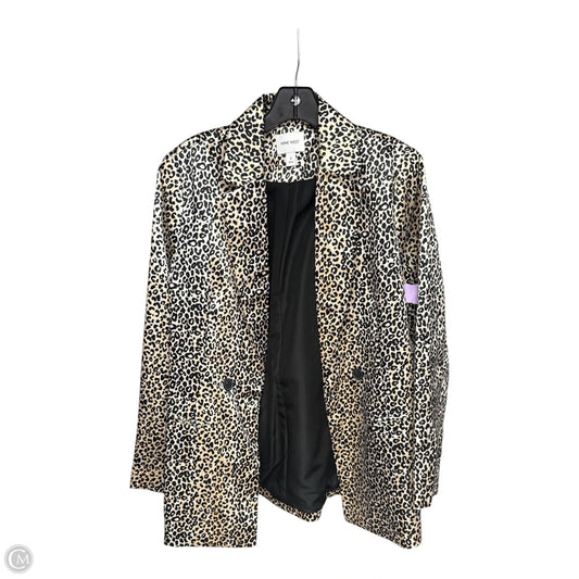 Blazer By Nine West In Animal Print, Size: S