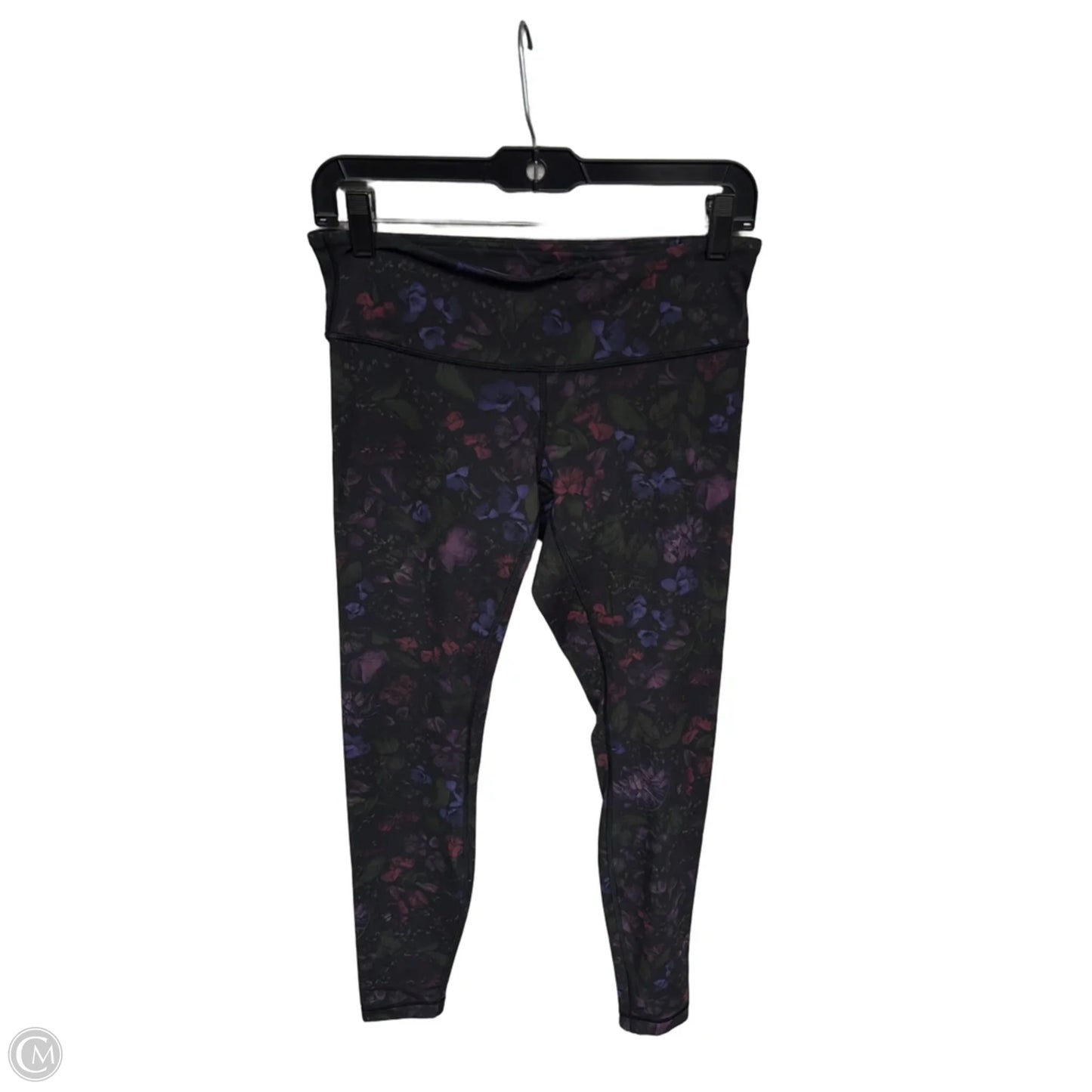 Athletic Leggings By Lululemon In Floral Print, Size: 8